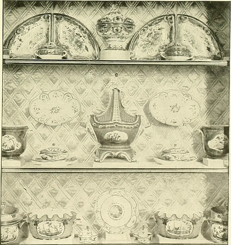 An illustration from Royal collections : Windsor Castle and Buckingham Palace, 1900, leaf 30