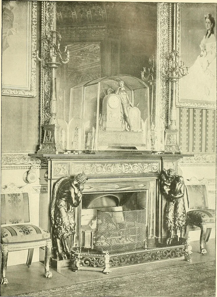 An illustration from Royal collections : Windsor Castle and Buckingham Palace, 1900, leaf 34