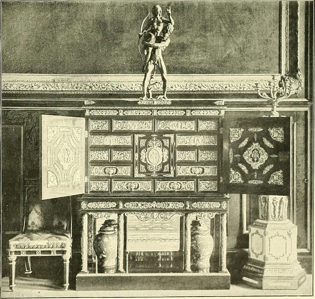 An illustration from Royal collections : Windsor Castle and Buckingham Palace, 1900, leaf 42