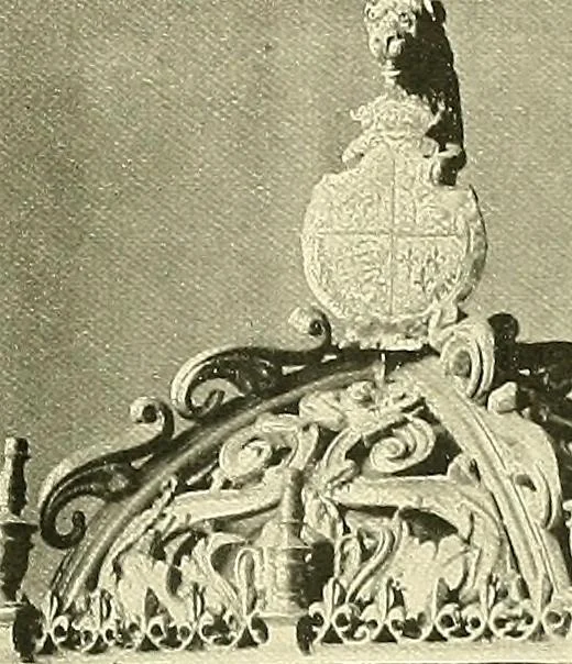 An illustration from Royal collections : Windsor Castle and Buckingham Palace, 1900, leaf 46