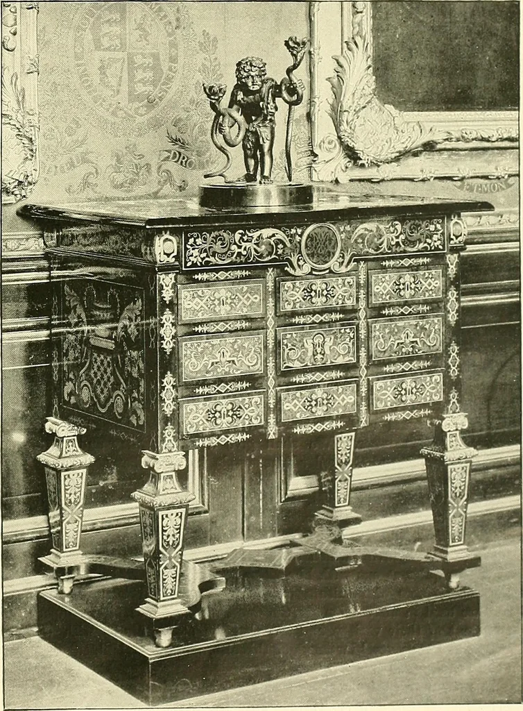 An illustration from Royal collections : Windsor Castle and Buckingham Palace, 1900, leaf 58