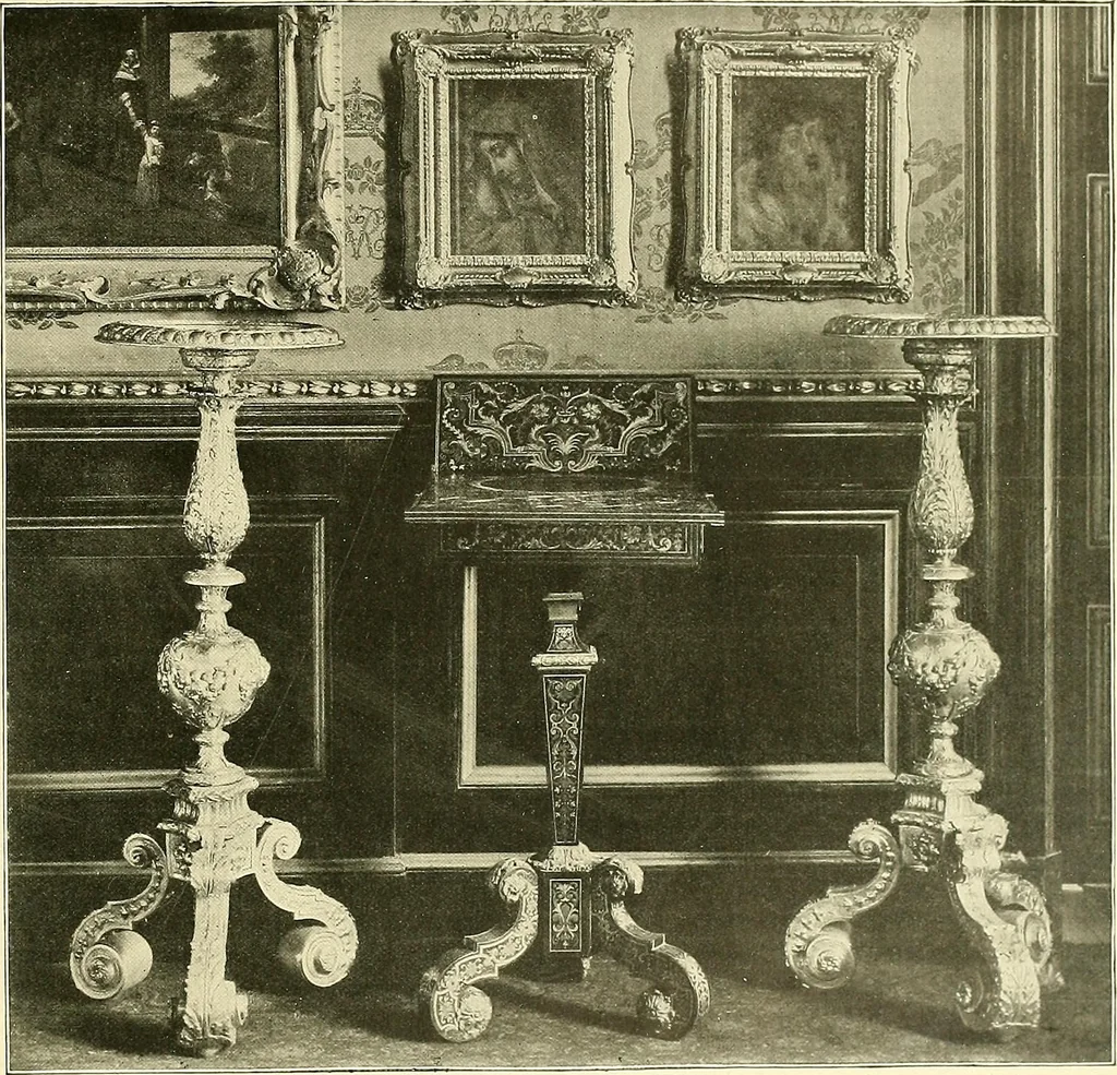 An illustration from Royal collections : Windsor Castle and Buckingham Palace, 1900, leaf 74