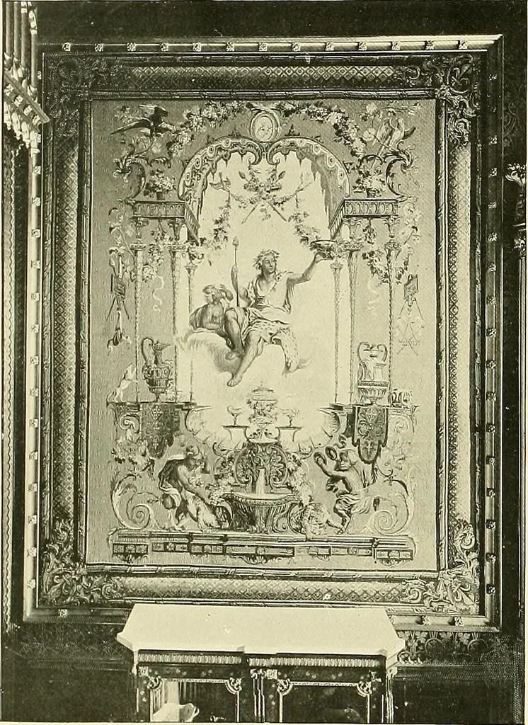 An illustration from Royal collections : Windsor Castle and Buckingham Palace, 1900, leaf 85