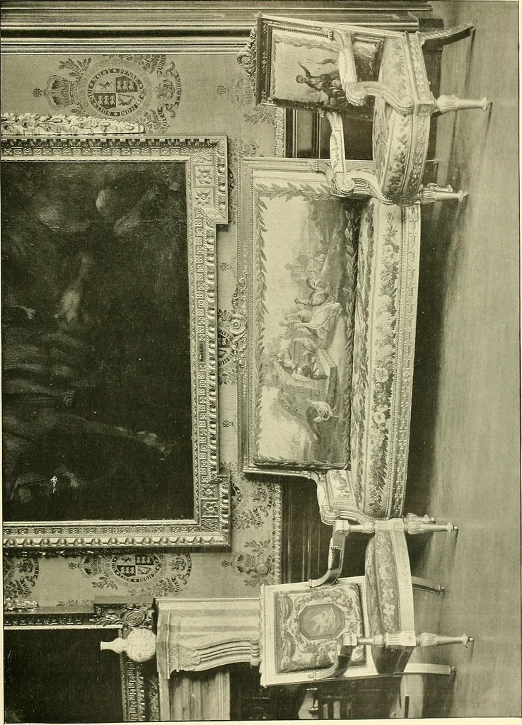 An illustration from Royal collections : Windsor Castle and Buckingham Palace, 1900, leaf 86