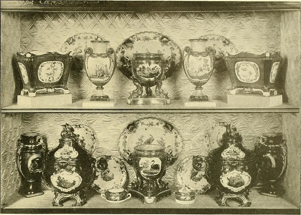 An illustration from Royal collections : Windsor Castle and Buckingham Palace, 1900, leaf 96