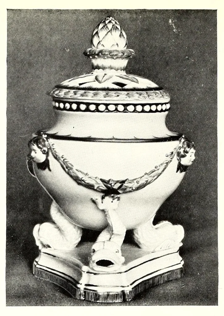 An illustration from Royal Copenhagen porcelain; its history and development from the eighteenth century to the present day, 1911, leaf 100