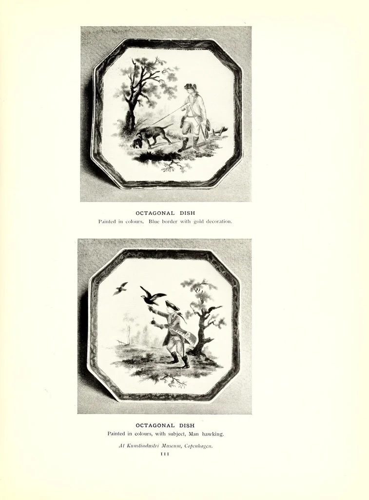 An illustration from Royal Copenhagen porcelain; its history and development from the eighteenth century to the present day, 1911, leaf 119