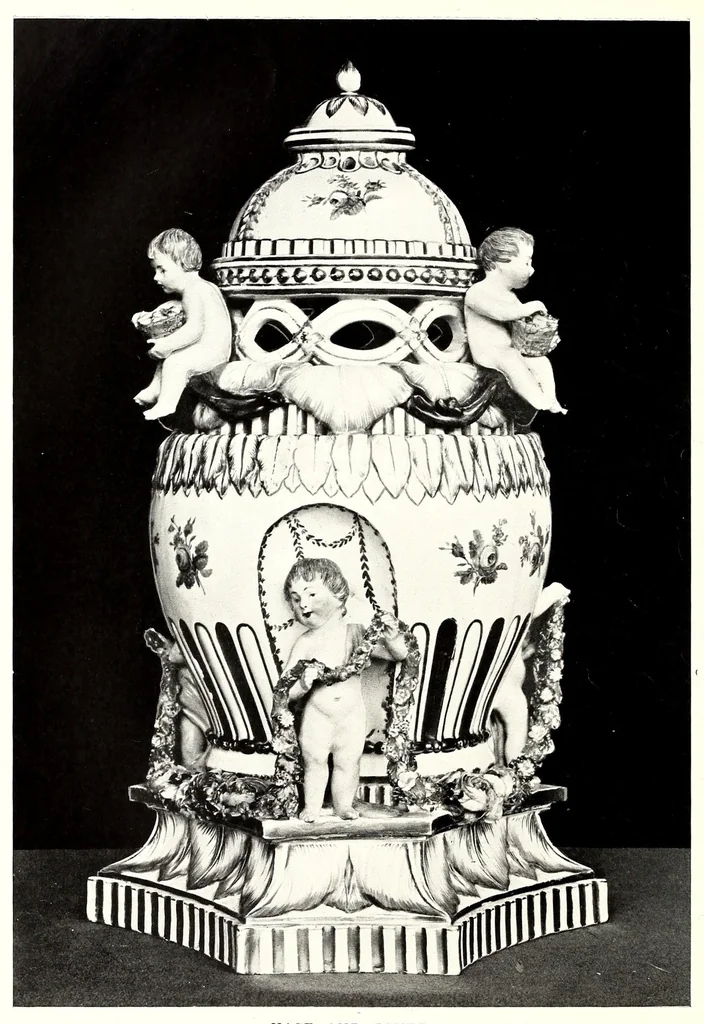An illustration from Royal Copenhagen porcelain; its history and development from the eighteenth century to the present day, 1911, leaf 140