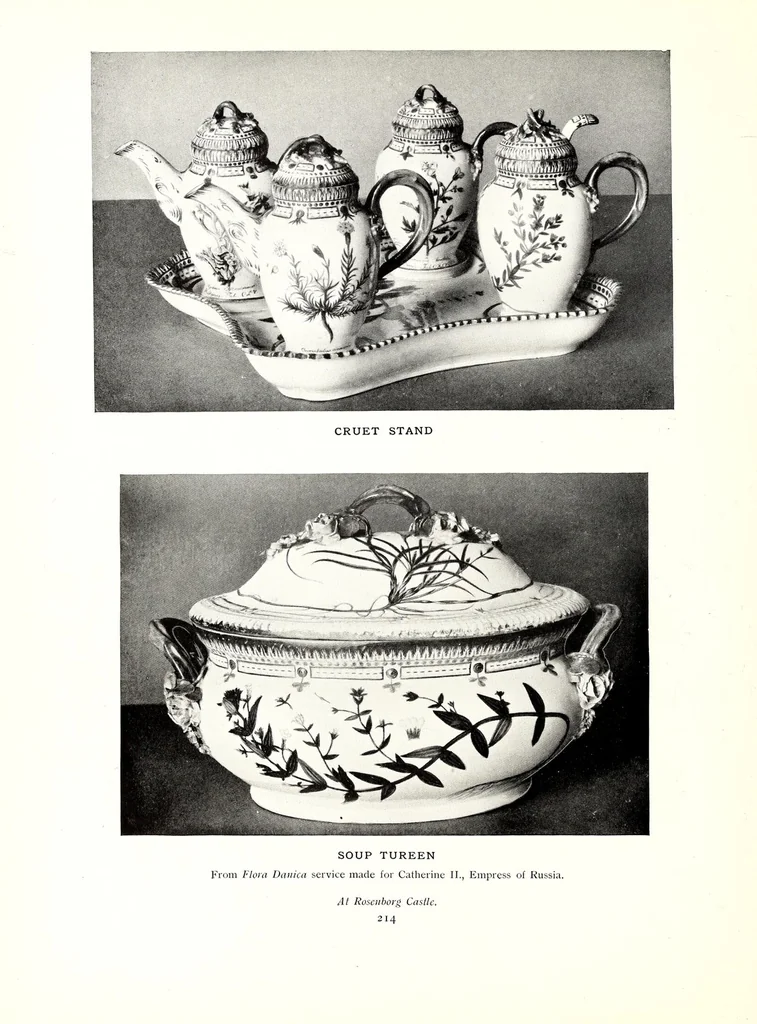 An illustration from Royal Copenhagen porcelain; its history and development from the eighteenth century to the present day, 1911, leaf 226