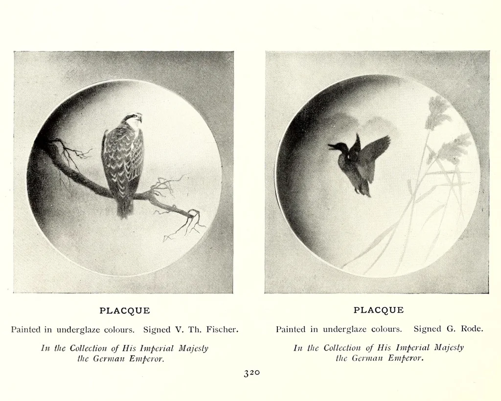 An illustration from Royal Copenhagen porcelain; its history and development from the eighteenth century to the present day, 1911, leaf 334
