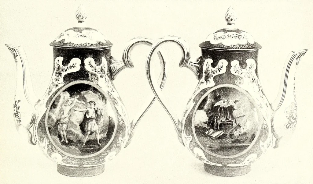 An illustration from Royal Copenhagen porcelain; its history and development from the eighteenth century to the present day, 1911, leaf 55
