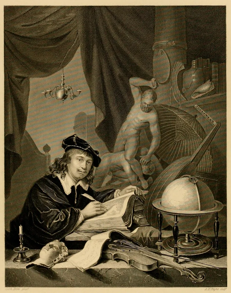 An illustration from Royal Dresden Gallery : being a selection of subjects engraved after pictures by the great masters ... with accompanying notices, consisting of tales, biographies, etc, 1800, leaf 469