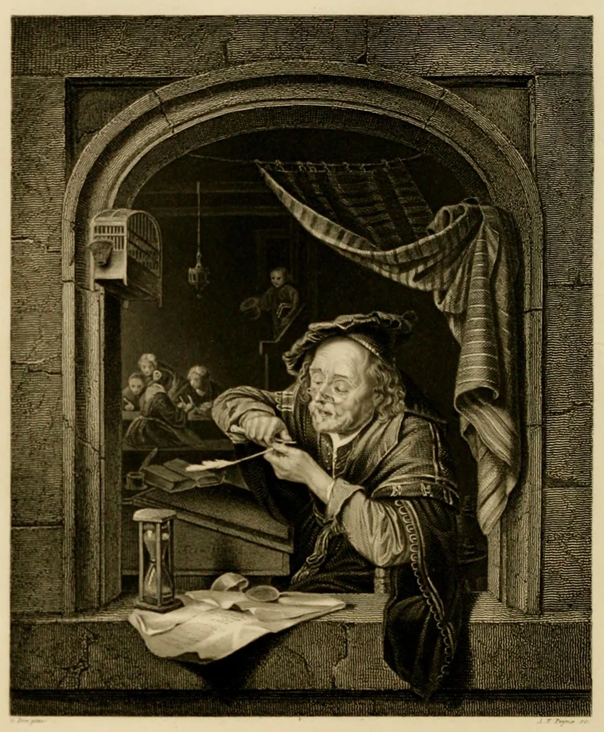 An illustration from Royal Dresden Gallery : being a selection of subjects engraved after pictures by the great masters ... with accompanying notices, consisting of tales, biographies, etc, 1800, leaf 48