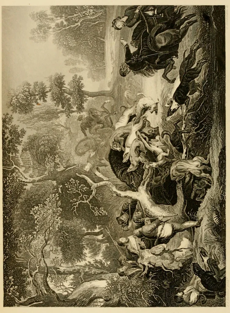 An illustration from Royal Dresden Gallery : being a selection of subjects engraved after pictures by the great masters ... with accompanying notices, consisting of tales, biographies, etc, 1800, leaf 600