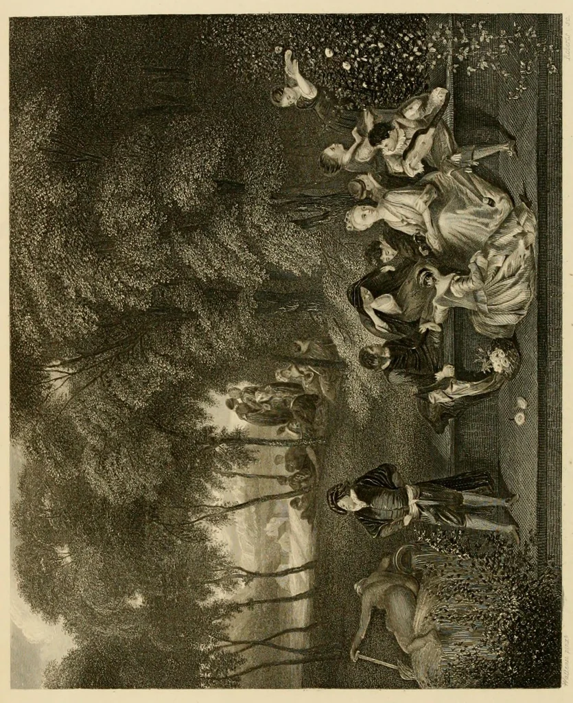 An illustration from Royal Dresden Gallery : being a selection of subjects engraved after pictures by the great masters ... with accompanying notices, consisting of tales, biographies, etc, 1800, leaf 762