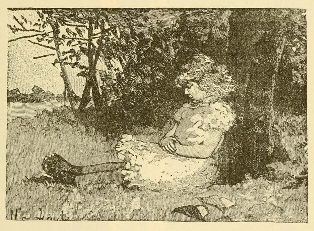 An illustration from Royal gifts for the kindergarten; a manual for self instruction in Friedrich Frbel's principles of education, 1889, leaf 393