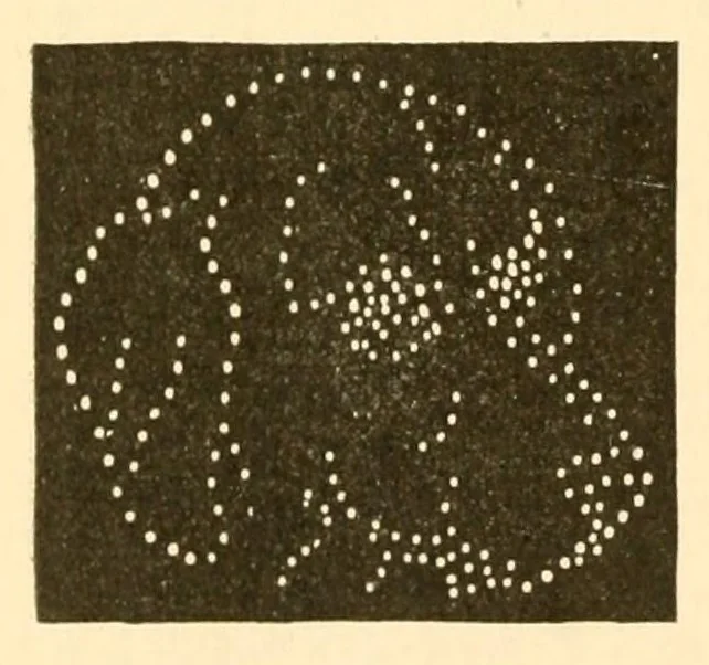 An illustration from Royal gifts for the kindergarten; a manual for self instruction in Friedrich Frbel's principles of education, 1889, leaf 60