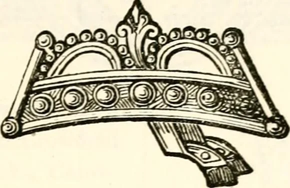 An illustration from The royal lineage of our noble and gentle families. Together with their paternal ancestry .., 1887, leaf 32