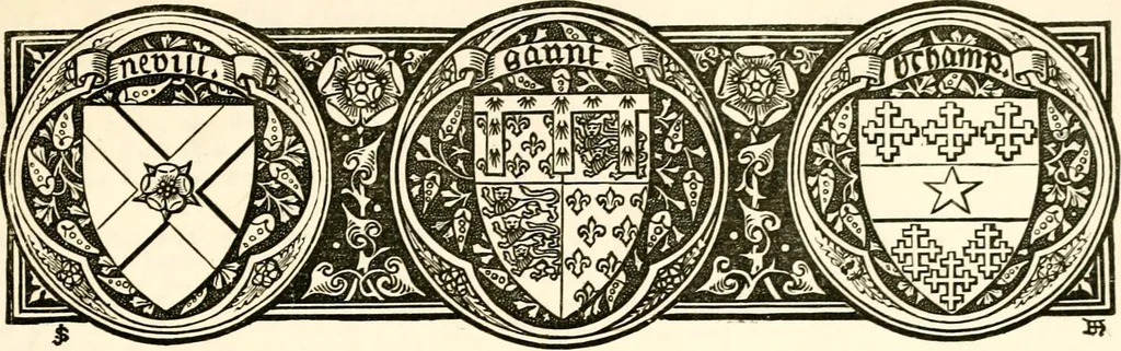 An illustration from The royal lineage of our noble and gentle families. Together with their paternal ancestry .., 1887, leaf 34
