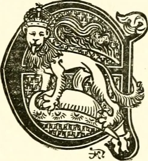 An illustration from The royal lineage of our noble and gentle families. Together with their paternal ancestry .., 1887, leaf 34