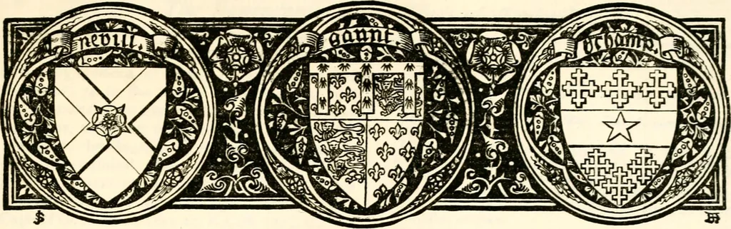 An illustration from The royal lineage of our noble and gentle families. Together with their paternal ancestry .., 1887, leaf 54