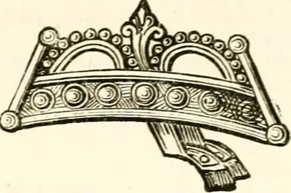 An illustration from The royal lineage of our noble and gentle families. Together with their paternal ancestry .., 1887, leaf 58