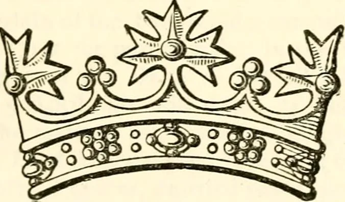 An illustration from The royal lineage of our noble and gentle families. Together with their paternal ancestry .., 1887, leaf 66