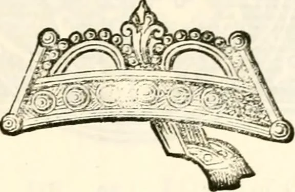 An illustration from The royal lineage of our noble and gentle families. Together with their paternal ancestry .., 1887, leaf 80