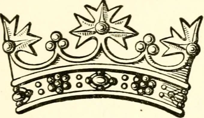 An illustration from The royal lineage of our noble and gentle families. Together with their paternal ancestry .., 1887, leaf 82