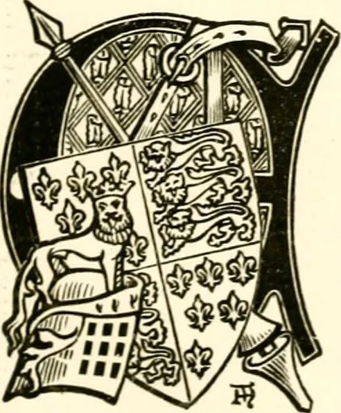 An illustration from The royal lineage of our noble and gentle families. Together with their paternal ancestry .., 1887, leaf 82