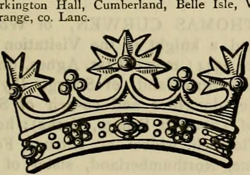 An illustration from The royal lineage of our noble and gentle families. Together with their paternal ancestry .., 1884, leaf 160