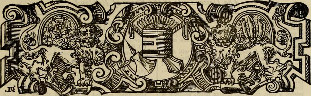An illustration from The royal lineage of our noble and gentle families. Together with their paternal ancestry .., 1884, leaf 196