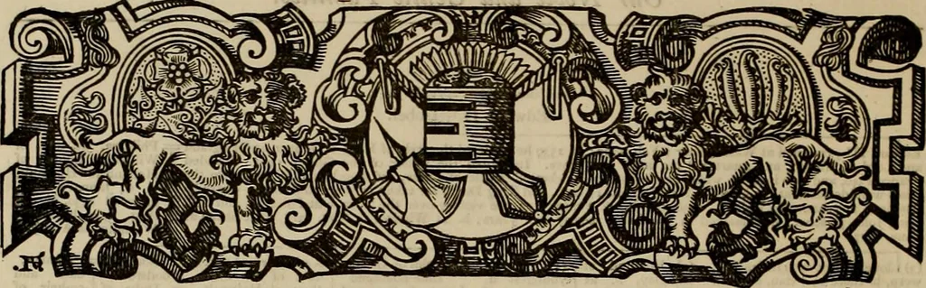 An illustration from The royal lineage of our noble and gentle families. Together with their paternal ancestry .., 1884, leaf 213
