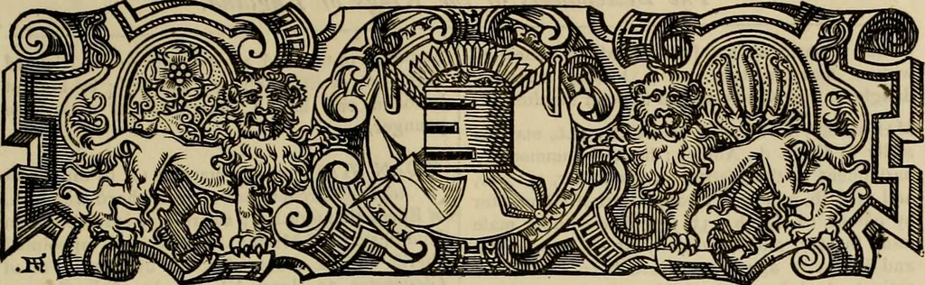 An illustration from The royal lineage of our noble and gentle families. Together with their paternal ancestry .., 1884, leaf 88