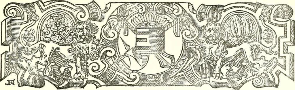 An illustration from The royal lineage of our noble and gentle families. Together with their paternal ancestry .., 1887, leaf 134