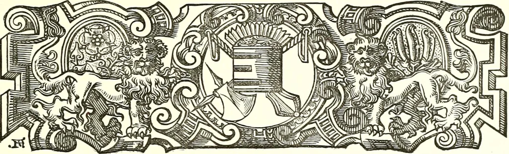 An illustration from The royal lineage of our noble and gentle families. Together with their paternal ancestry .., 1887, leaf 182