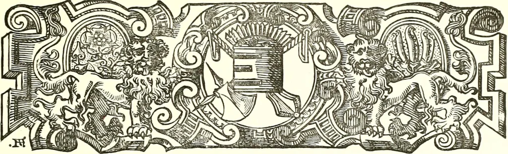 An illustration from The royal lineage of our noble and gentle families. Together with their paternal ancestry .., 1887, leaf 206