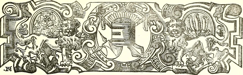 An illustration from The royal lineage of our noble and gentle families. Together with their paternal ancestry .., 1887, leaf 230