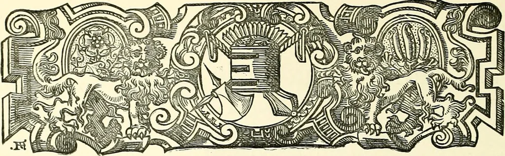 An illustration from The royal lineage of our noble and gentle families. Together with their paternal ancestry .., 1887, leaf 247