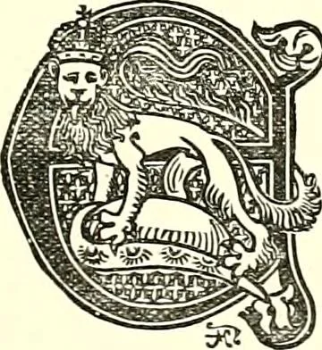 An illustration from The royal lineage of our noble and gentle families. Together with their paternal ancestry .., 1887, leaf 50