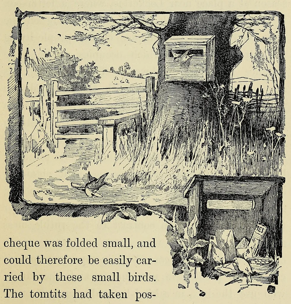 An illustration from The royal mail: its curiosities and romance, 1885, leaf 293