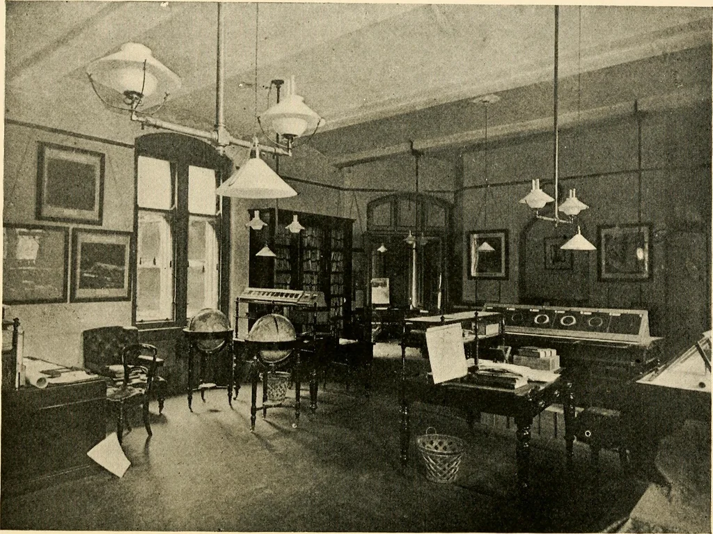 An illustration from The Royal observatory, Greenwich. A glance at its history and work, 1900, leaf 113