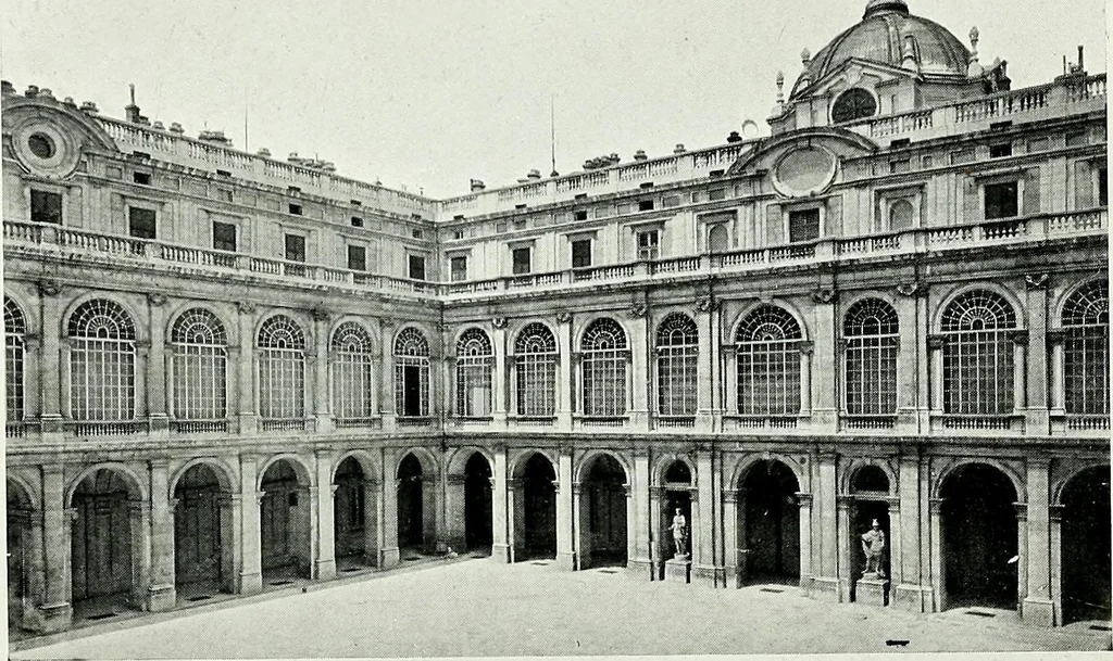 An illustration from The Royal Palace, Madrid, 1900, leaf 29