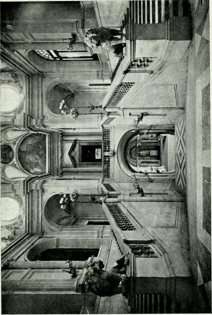 An illustration from The Royal Palace, Madrid, 1900, leaf 30
