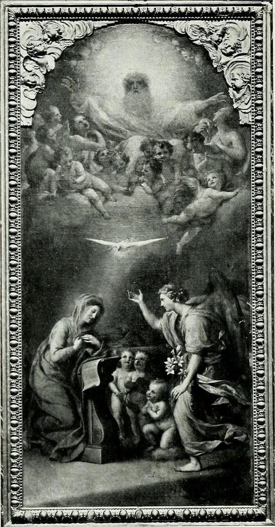 An illustration from The Royal Palace, Madrid, 1900, leaf 33