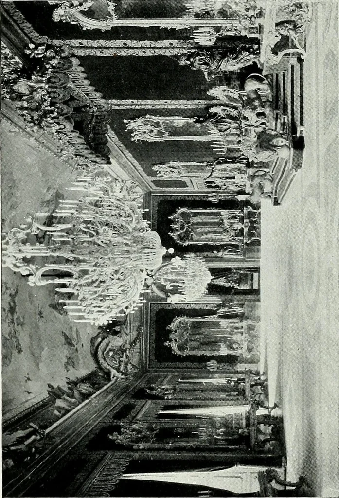 An illustration from The Royal Palace, Madrid, 1900, leaf 39