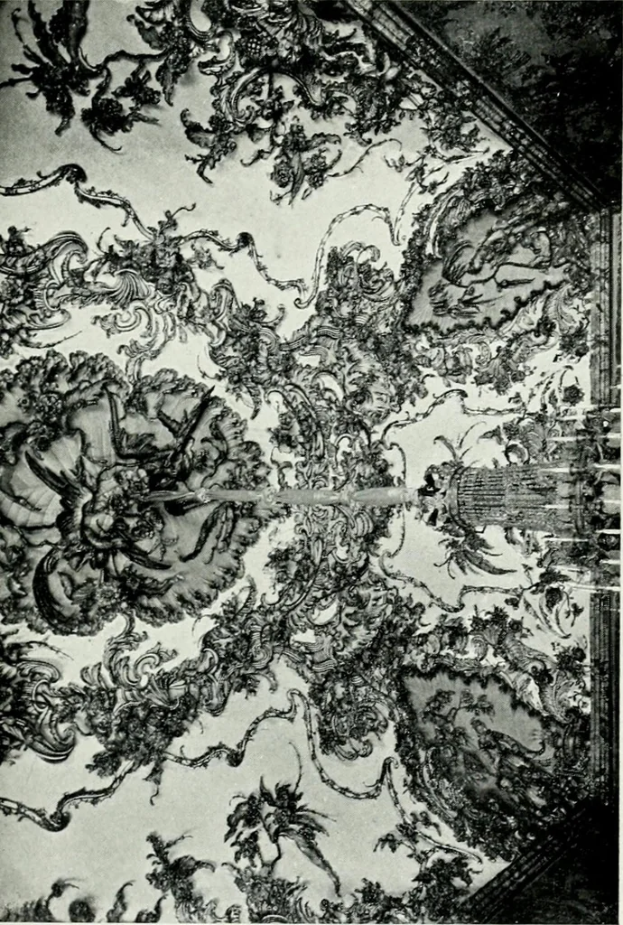 An illustration from The Royal Palace, Madrid, 1900, leaf 52