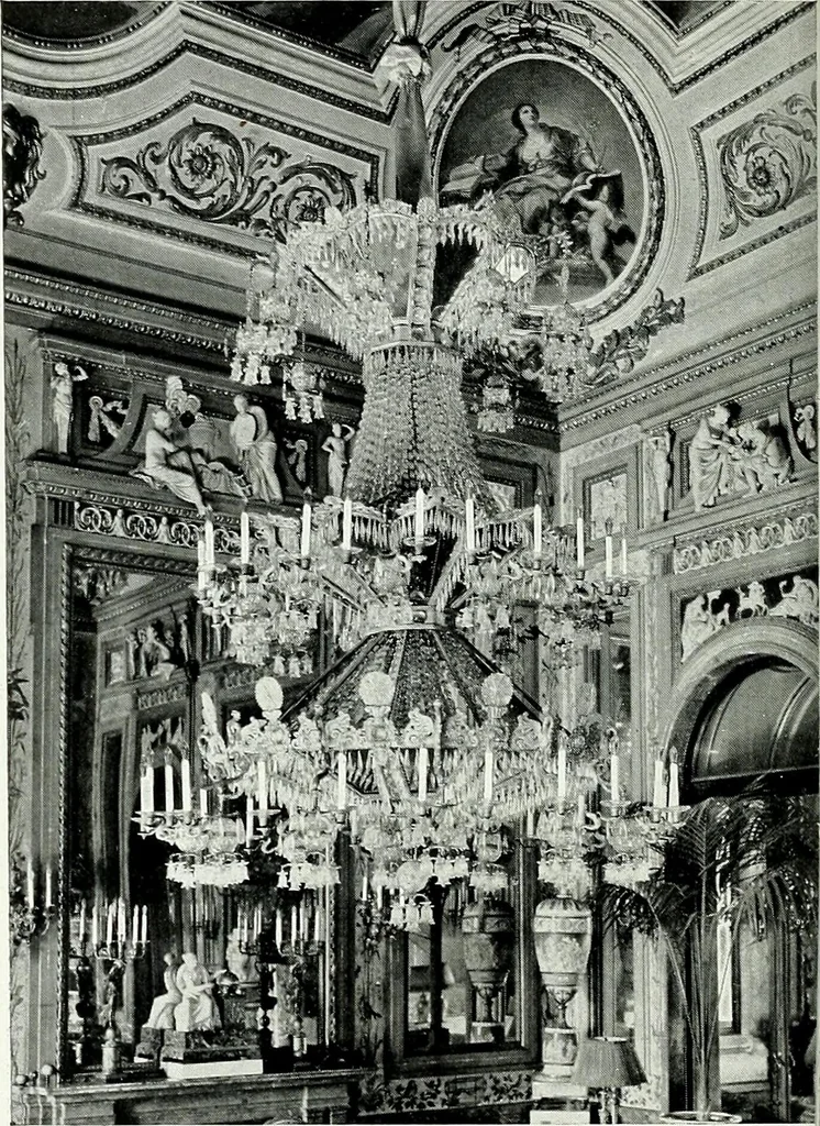 An illustration from The Royal Palace, Madrid, 1900, leaf 63