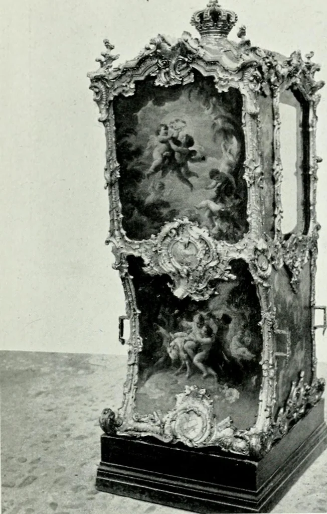 An illustration from The Royal Palace, Madrid, 1900, leaf 68