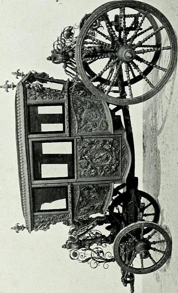 An illustration from The Royal Palace, Madrid, 1900, leaf 69
